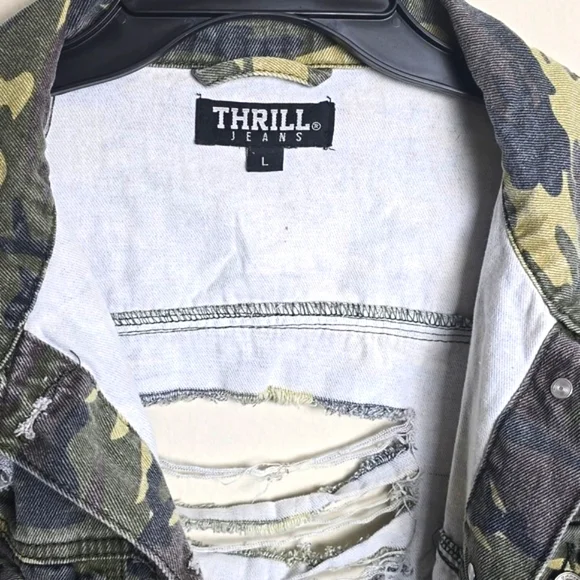 Thrill Jean Camouflage Jackets Women - Picture 5 of 7